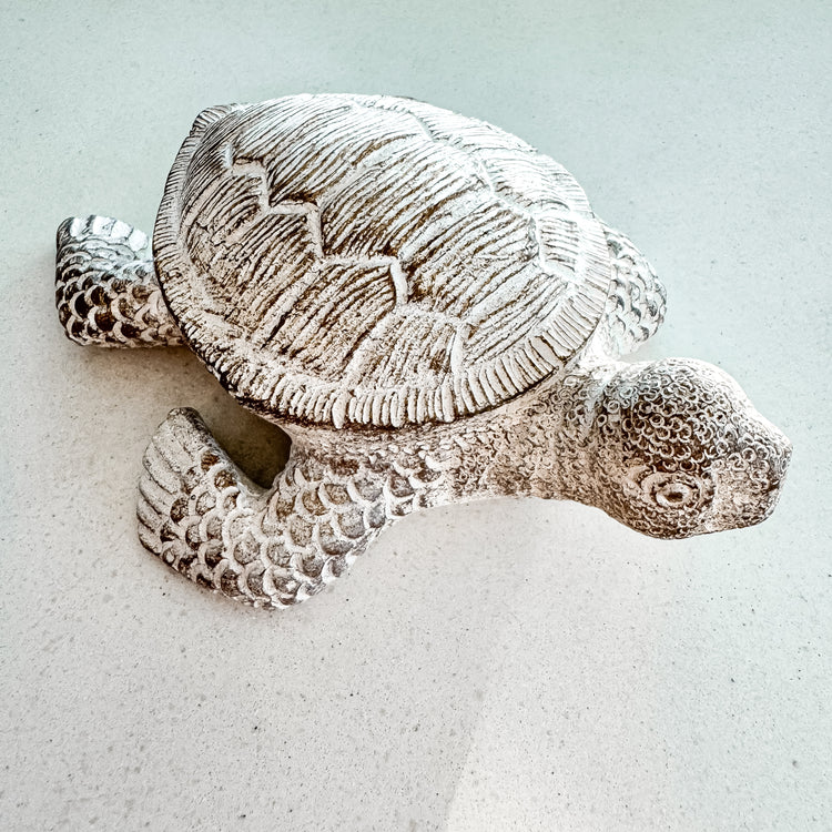 Terry Turtle Resin Ornament