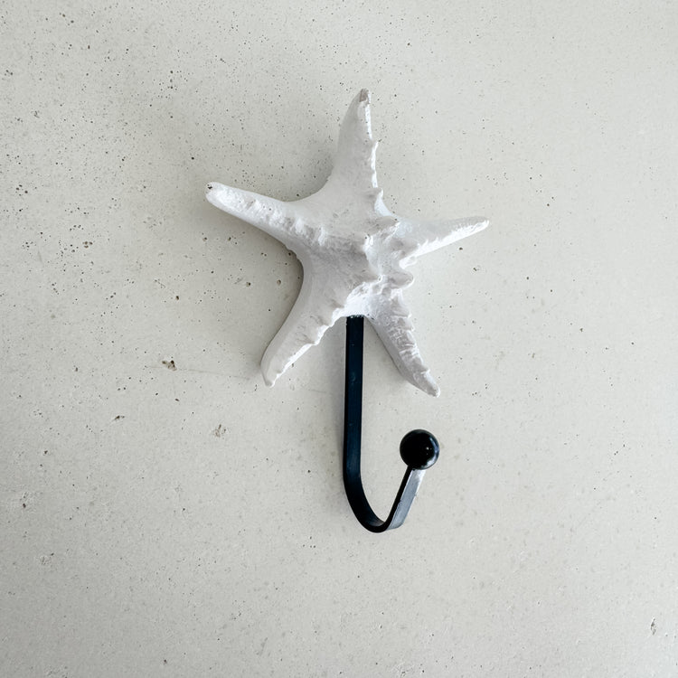 Coastal Shell Trio – Resin Wall Hook Set (3)