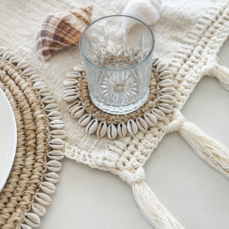 Salt Bed Runner | Table Runner | Tassel | 40x190cm Preorder