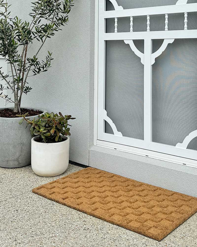 Check Mate Impression Doormat
