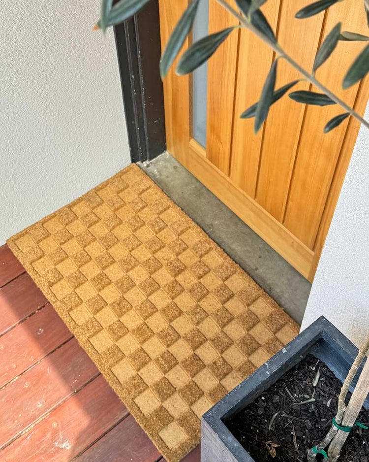Check Mate Impression Doormat