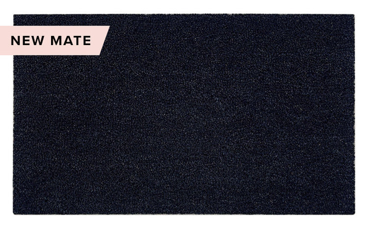 Black Coir Doormat
