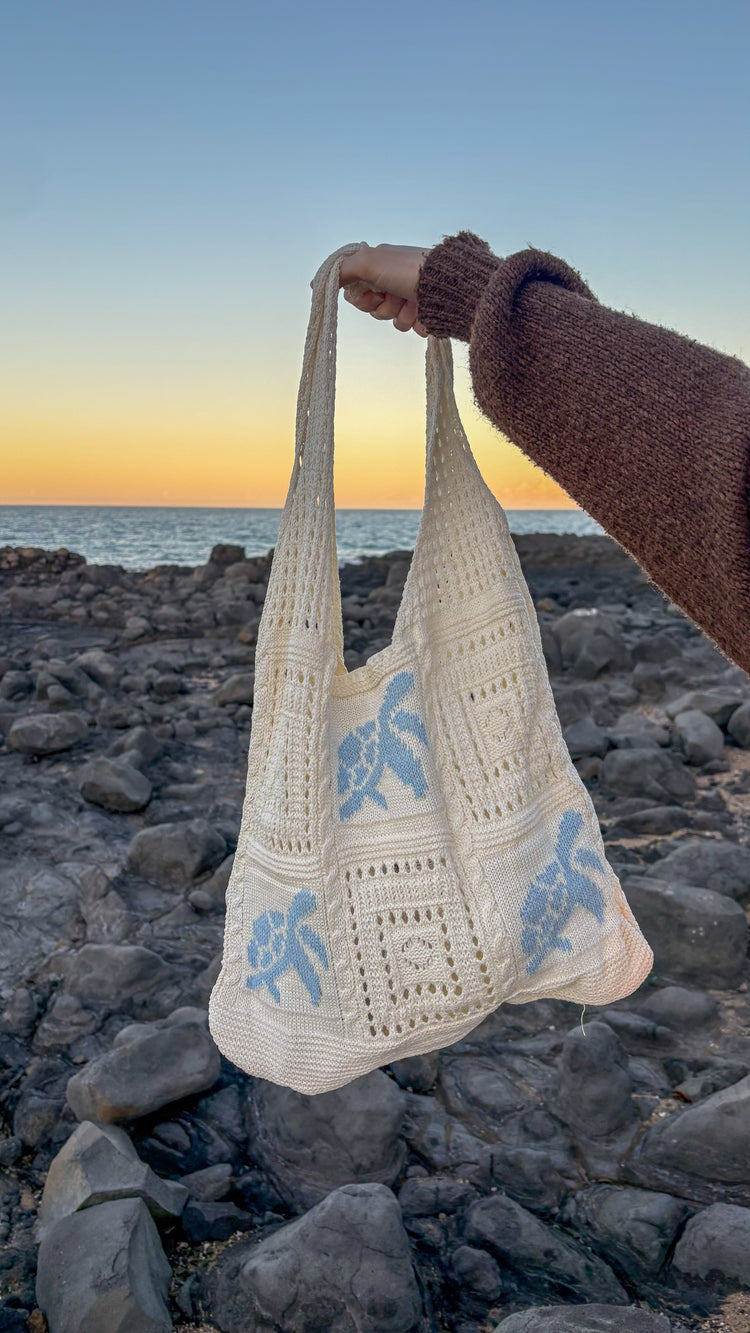 Honua Crochet Turtle Bag