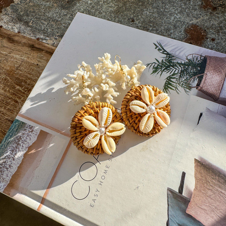 Island Bloom Earrings | Willow & the Waves Collection