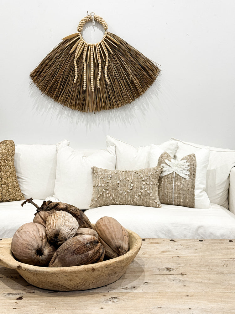 Reed Tribal Wall Hanging | Natural Preorder