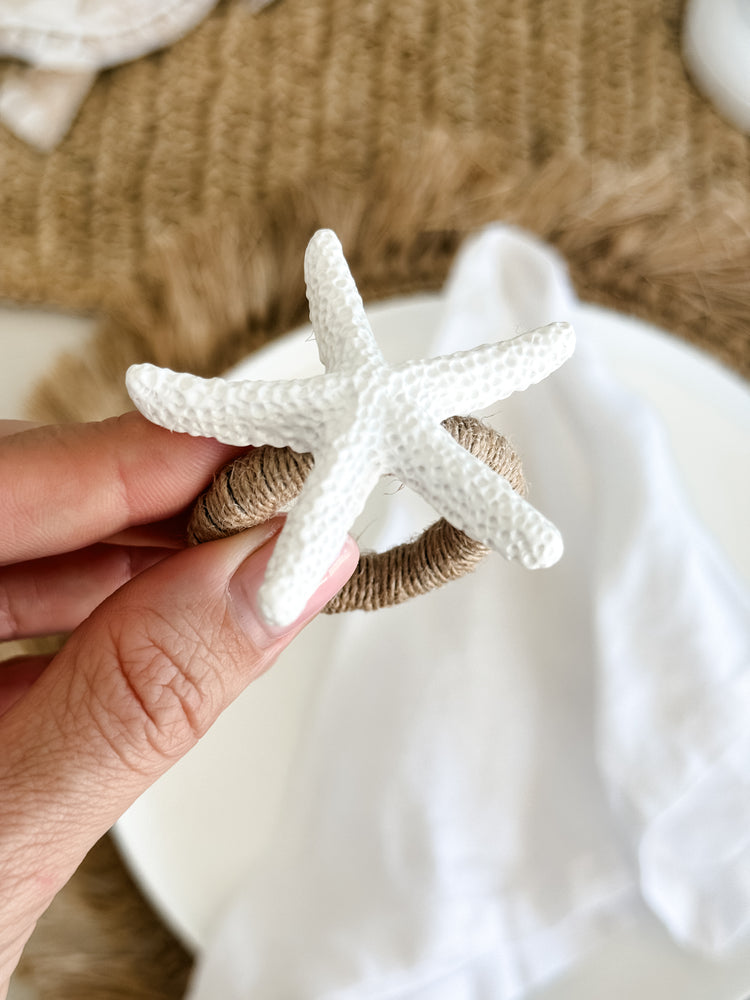 Starfish Napkin Ring Preorder