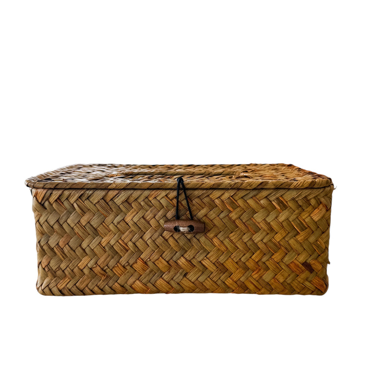 Rattan Tissue Box