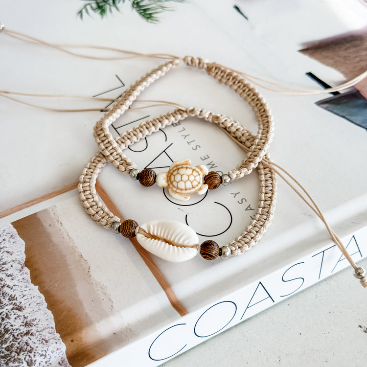Ocean Soul Anklet/Bracelet Set | Willow & the Waves Collection