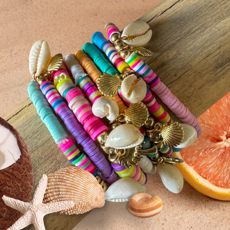 Stackable Rainbow Bracelet | Willow & the Waves Collection