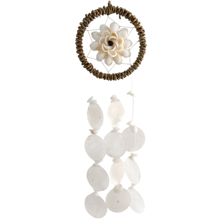 Rustic Circle Shell Chime