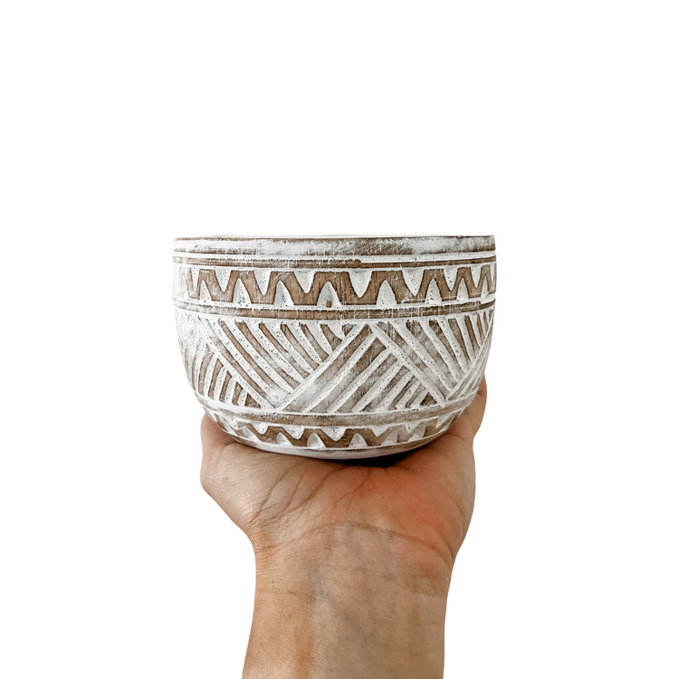 Sumba Whitewash Bowls