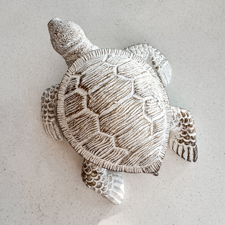 Terry Turtle Resin Ornament