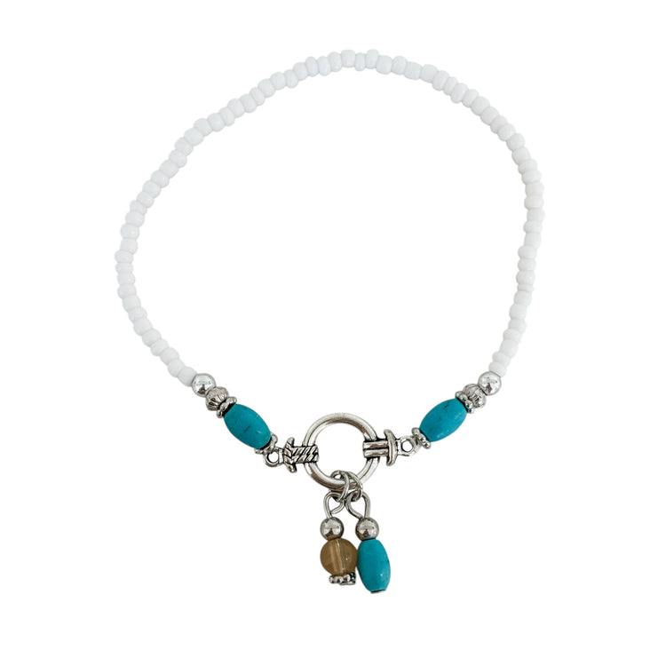 Azure Breeze Anklet | Willow & the Waves Collection Preorder