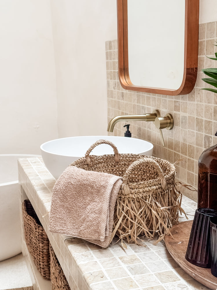 Bora Bora Raffia Baskets