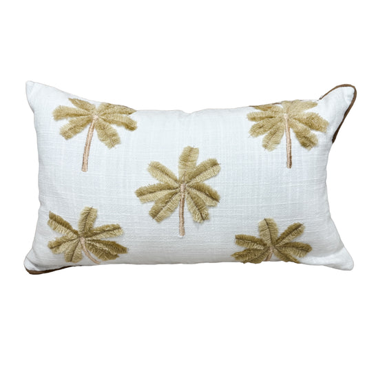 Latte Palms Cushion Cover | 30x50cm