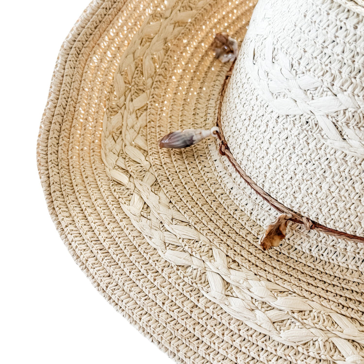 Coastal Drift Shell Hat – Blonde