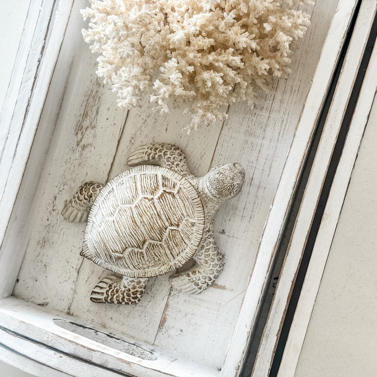 Terry Turtle Resin Ornament