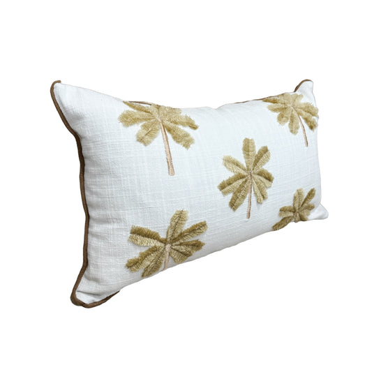Latte Palms Cushion Cover | 30x50cm
