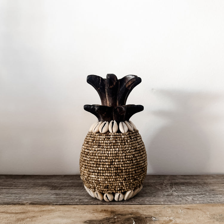 Coastal Beaded Pineapple – Natural