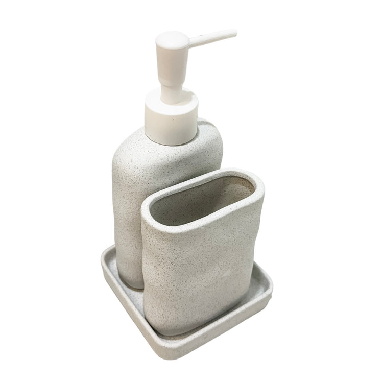 Olwen Ceramic Bathroom Set of 3 Preorder