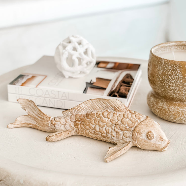 Fiske Resin Fish Sculpture | 31cm