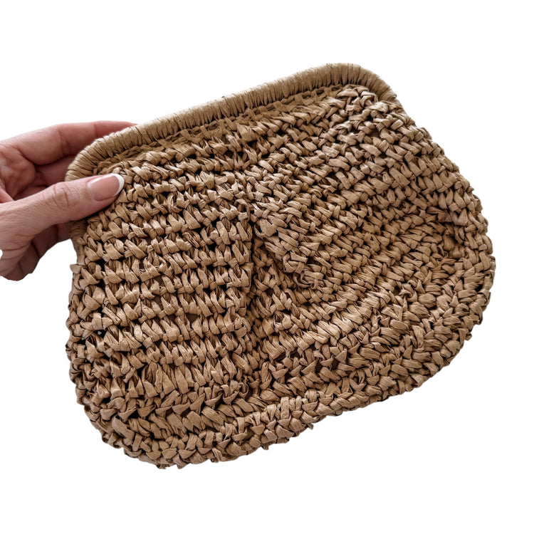 Costa Clutch Bag | Brown | Willow & the Waves Collection Preorder