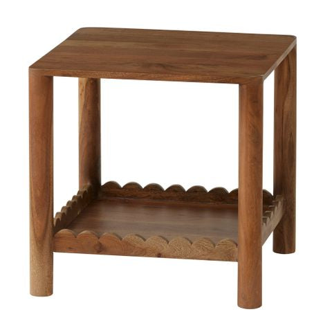 Boletto Wood Side Table 51x51cm Preorder