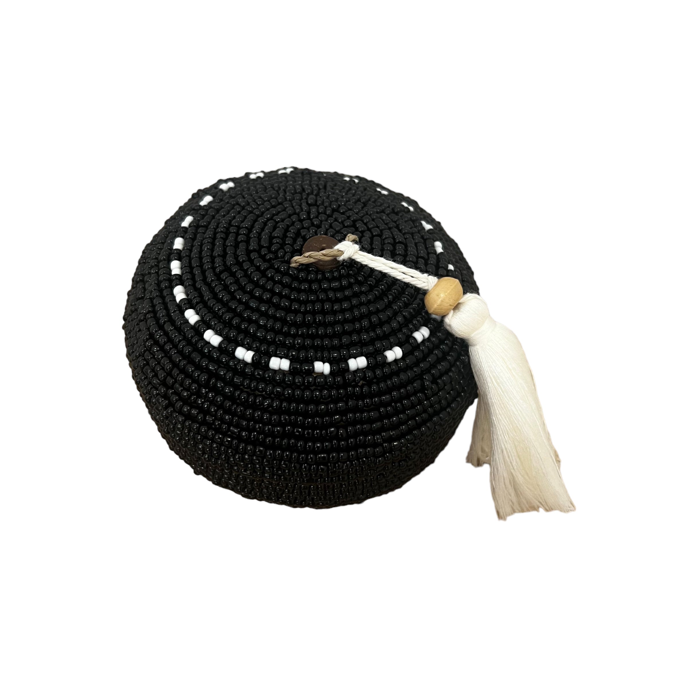 Beaded Peace Basket