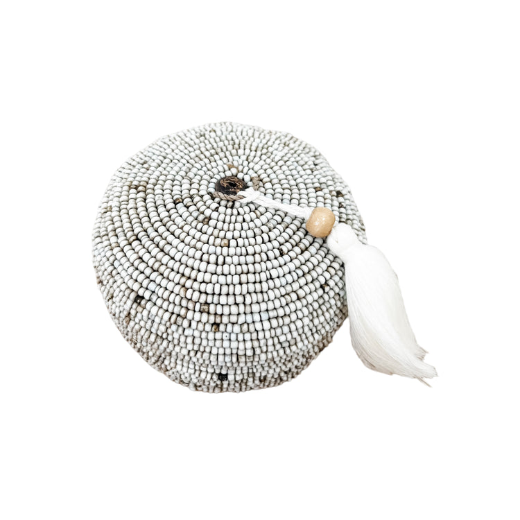 Island Beaded Basket