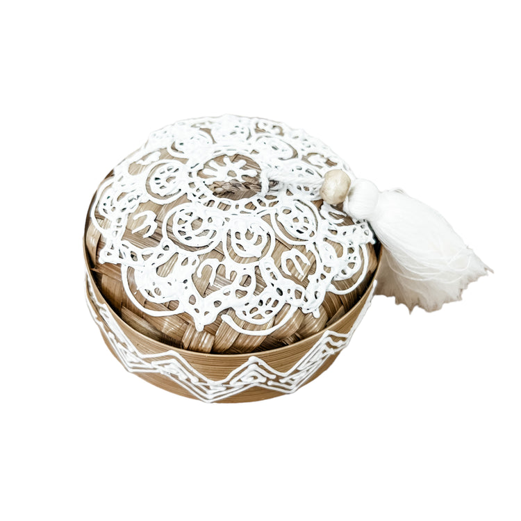 Island Beaded Basket