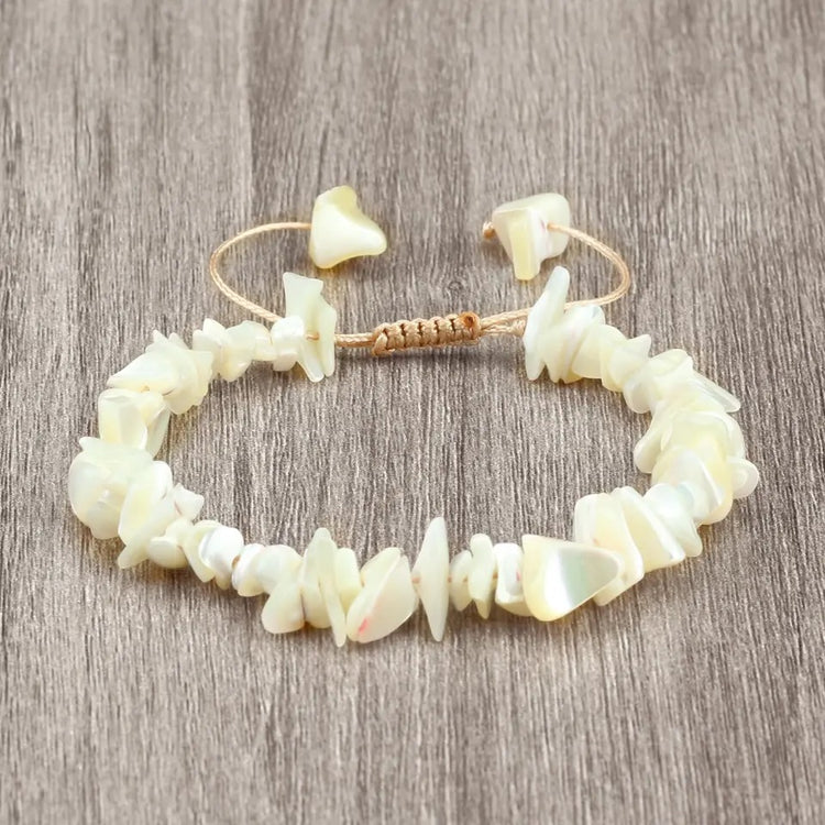 Bohemia Natural Shell Bracelet | Willow & the Waves Collection