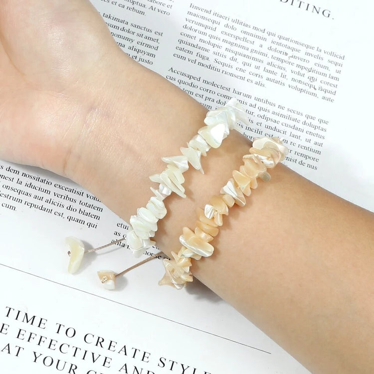 Bohemia Natural Shell Bracelet | Willow & the Waves Collection