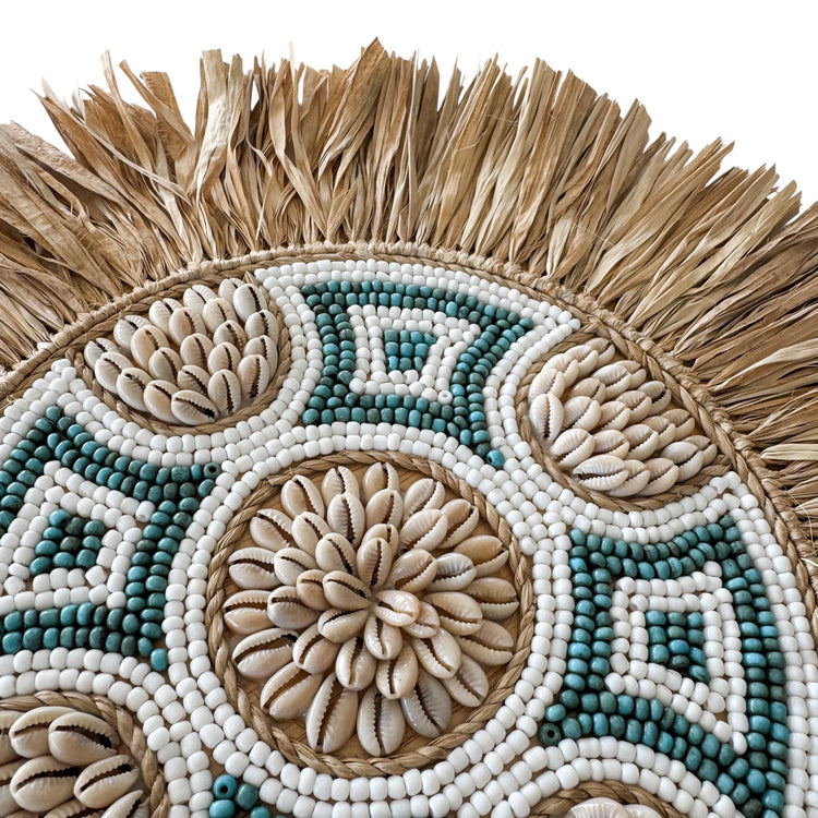 Bora Bora Juju | Beaded | Turquoise & White