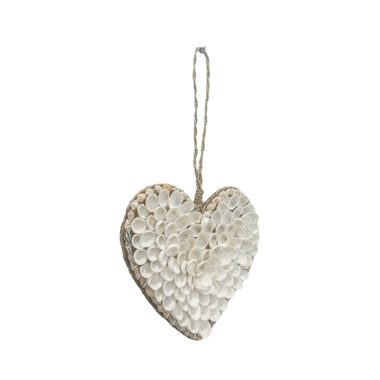 Heart Shell Ornament