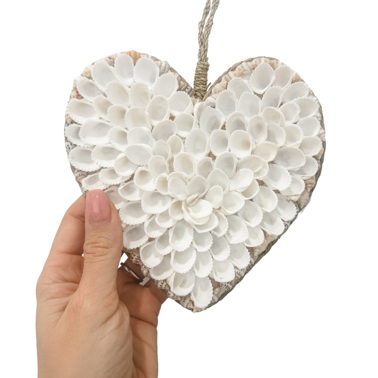 Heart Shell Ornament