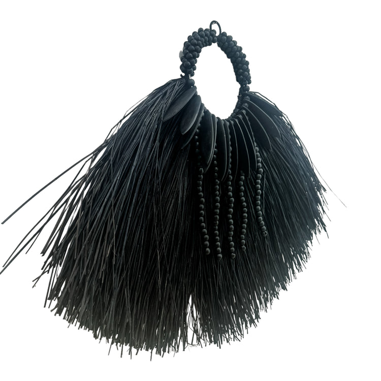 Reed Tribal Wall Hanging | Black
