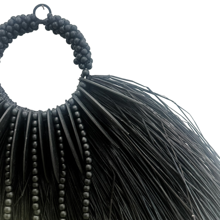 Reed Tribal Wall Hanging | Black
