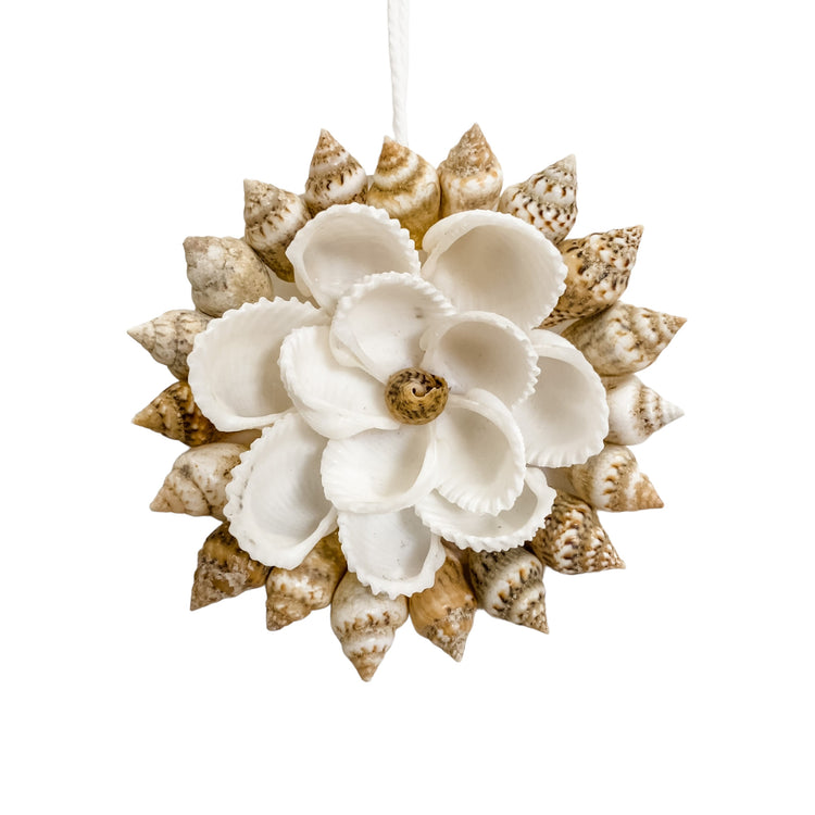 Hanging Shell Ornaments on string | 4 Assorted Styles