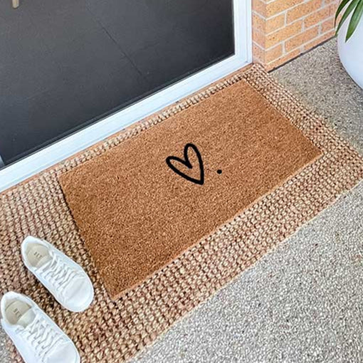 Just Love Doormat Embossed
