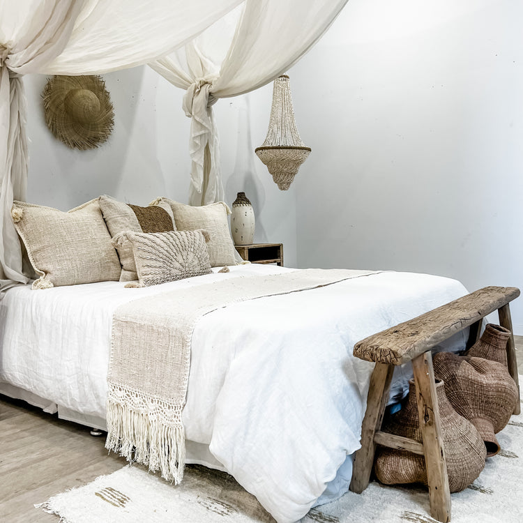 Salt Bed Runner| Table Runner | Crochet | 40x180cm | Preorder