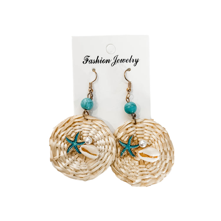 Ocean Pearl Earrings | Bleach | Willow & the Waves