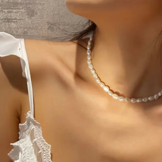 Freshwater Pearl Necklace | Willow & the Waves Collection