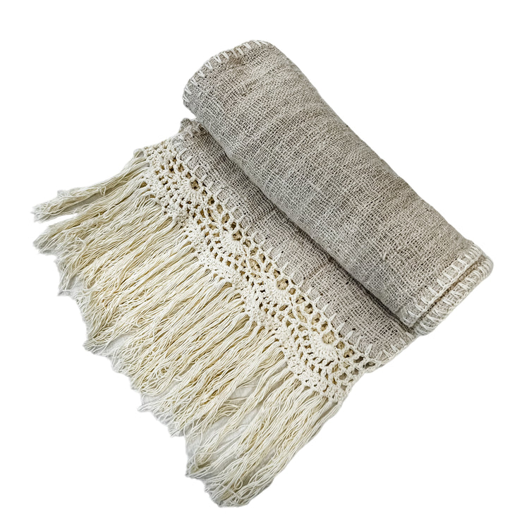 Salt Bed Runner| Table Runner | Crochet | 40x180cm | Preorder
