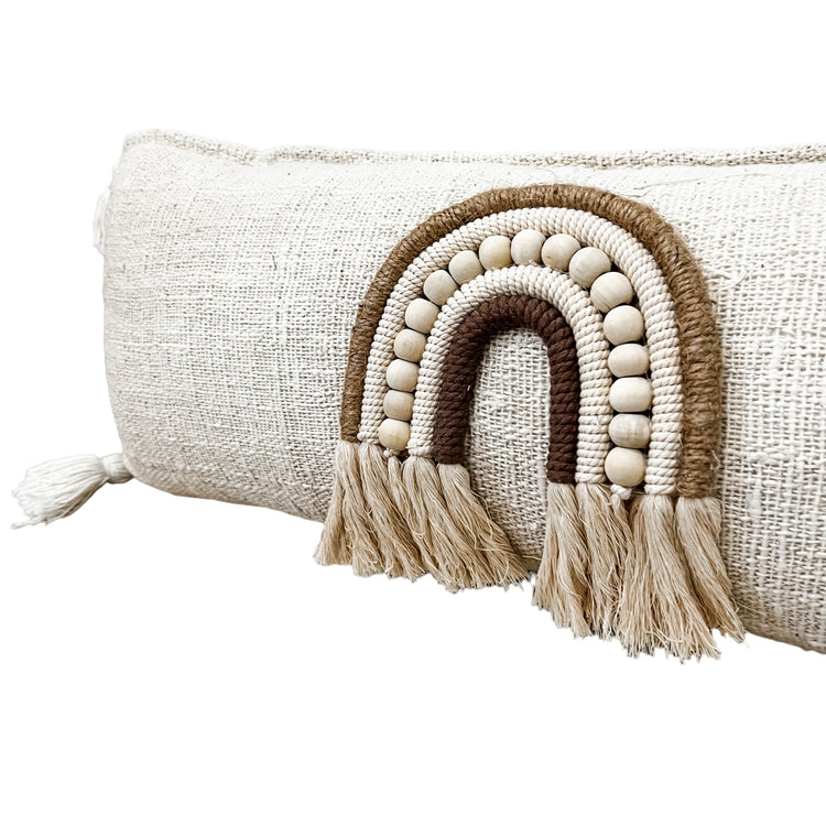 Boho Rainbow Cushion | 30x70cm