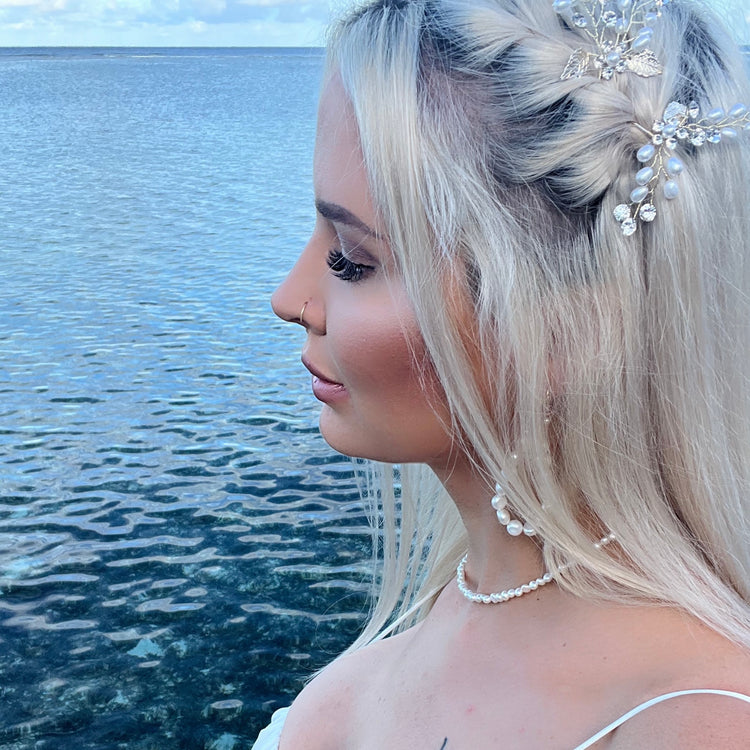 Freshwater Pearl Necklace | Willow & the Waves Collection