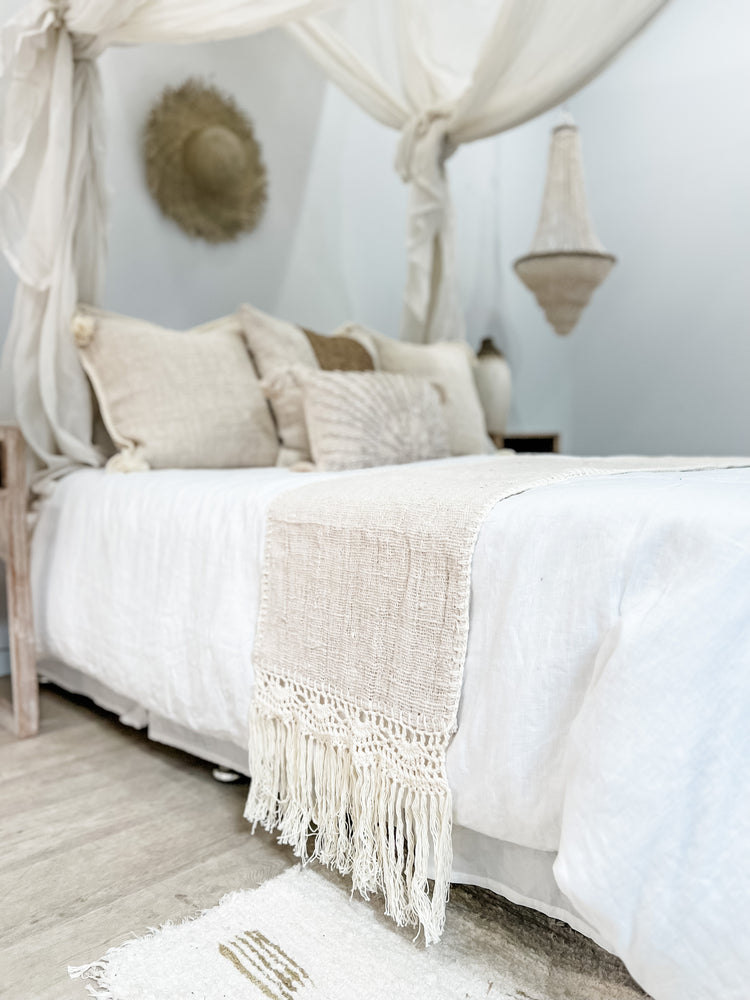 Salt Bed Runner| Table Runner | Crochet | 40x180cm | Preorder