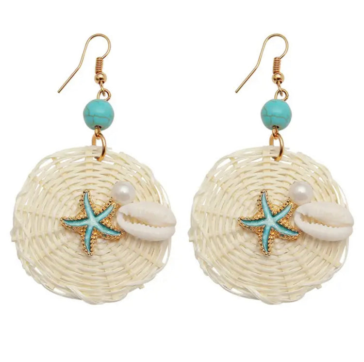 Ocean Pearl Earrings | Bleach | Willow & the Waves
