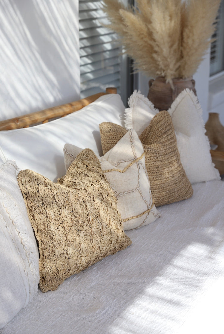 Bora Bora Scallop Cushion Cover | 50x50cm