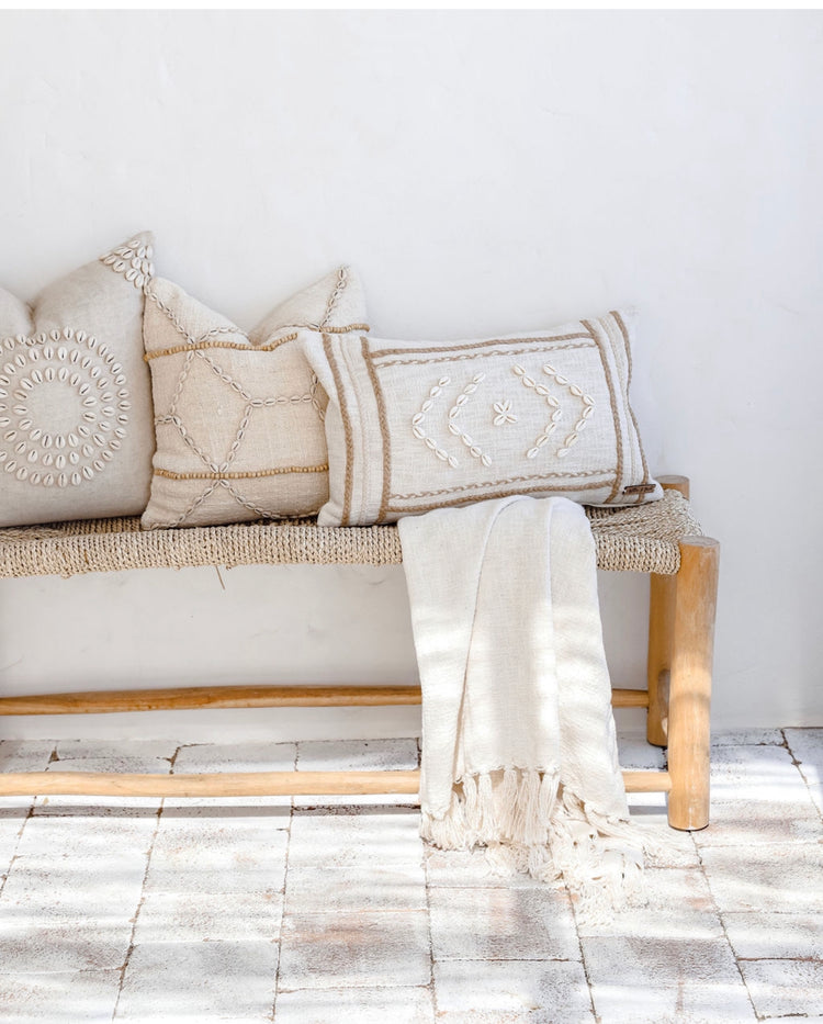 Reef Cushion Cover | 35x60cm | Willow & Beech Castaway Collection