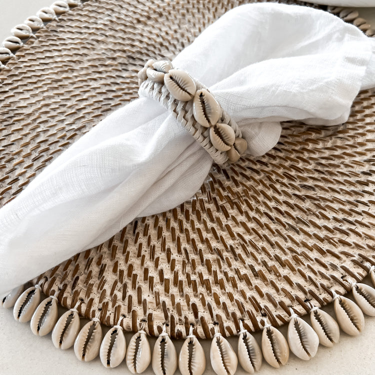 Cowrie Napkin Ring